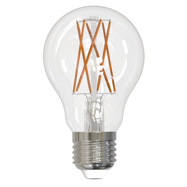 Bulbrite 60-Watt Equivalent Warm White Light A19 Dimmable Filament JA8 LED Light Bulb, 2PK 861592